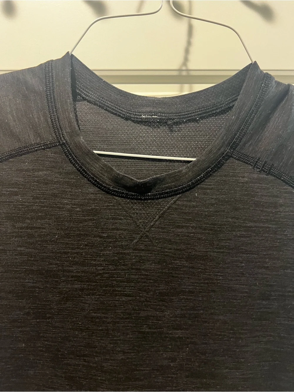 lululemon athletica Black Short-Sleeve Crew Tee